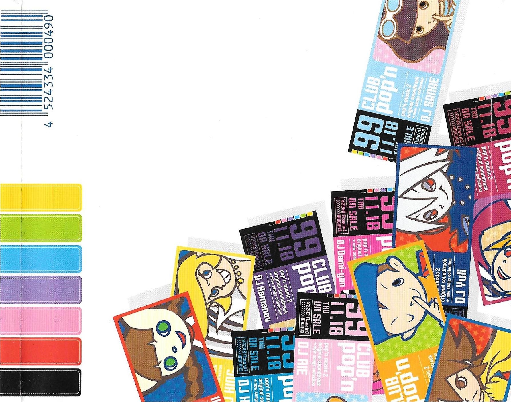 pop'n music 2 original soundtracks ☆ new songs collection